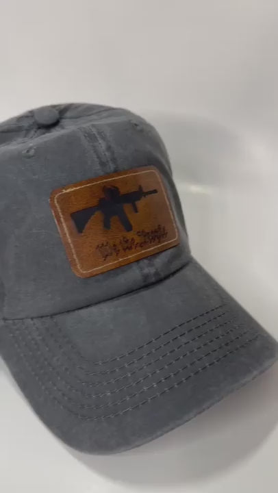 We The People Gray Dad Hat